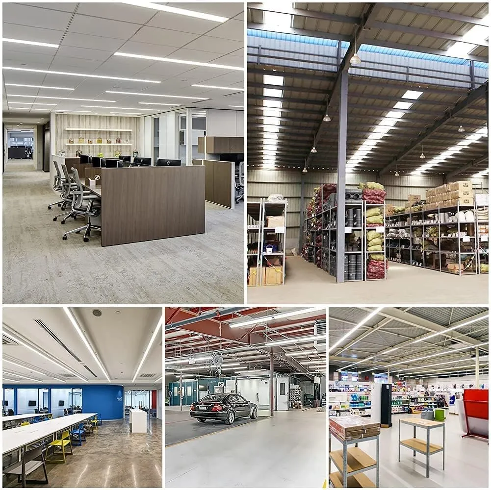 JESLED 8FT LED Bulbs, Single Pin Fa8 Base, 50W (130W Equiv.), 5000K Daylight, 6000LM, 8 Foot T8 T10 T12 LED Tube Lights, 96'' LED Replacement for Fluorescent Light, ETL Listed, Ballast Bypass, 12 Pack