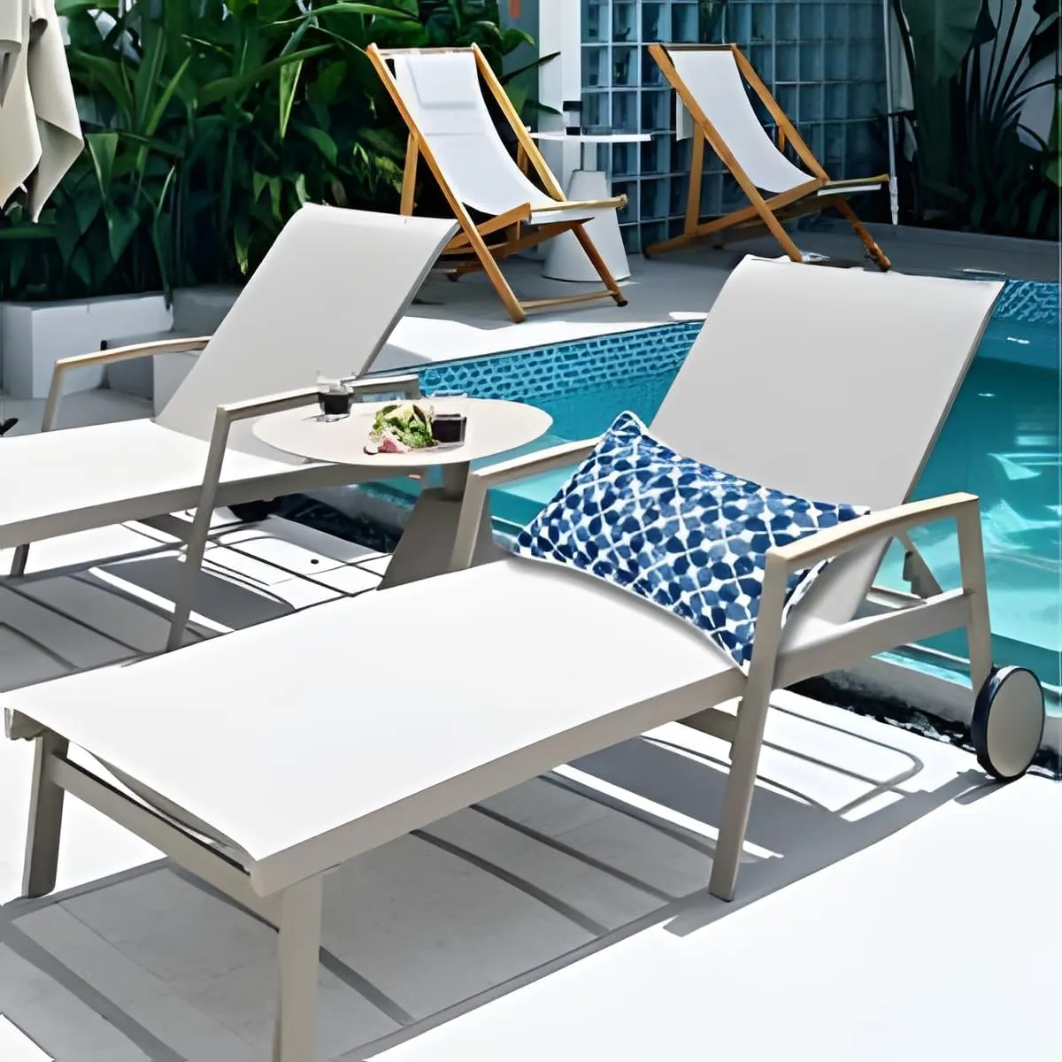 JMGBird Outdoor Lumbar Pillows Waterproof Set of 2 Outdoor Pillows with Insert Included 12×20 Inch Outdoor Pillow for Patio Furniture
