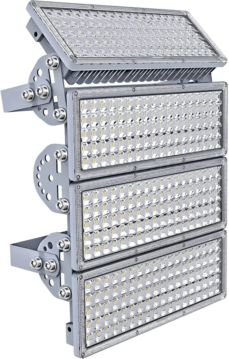 Kekeou LED Flood Lights Outdoor Stadium Lights LED Floodlights Outdoor Arena Lights 400W 44000LM 6500K IP67 Waterproof Adjustable Lighting Angle Outside Flood Lights for Sport Fields