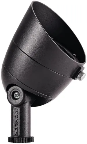 KICHLER Landscape LED 2.5 Watt 3000K 12 Volt Landscape Accent Light in Textured Black Finish, 16150BKT30