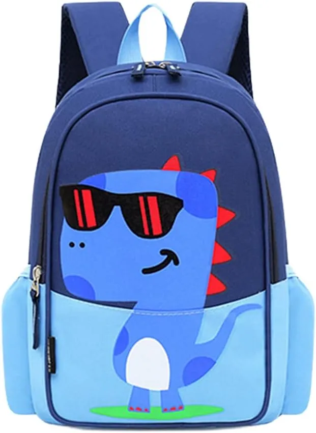 Kids Preschool Kindergarten Backpack Lightweight Cool Cute Cartoon Travel Backpack With Lunch Bag For Boys Girls