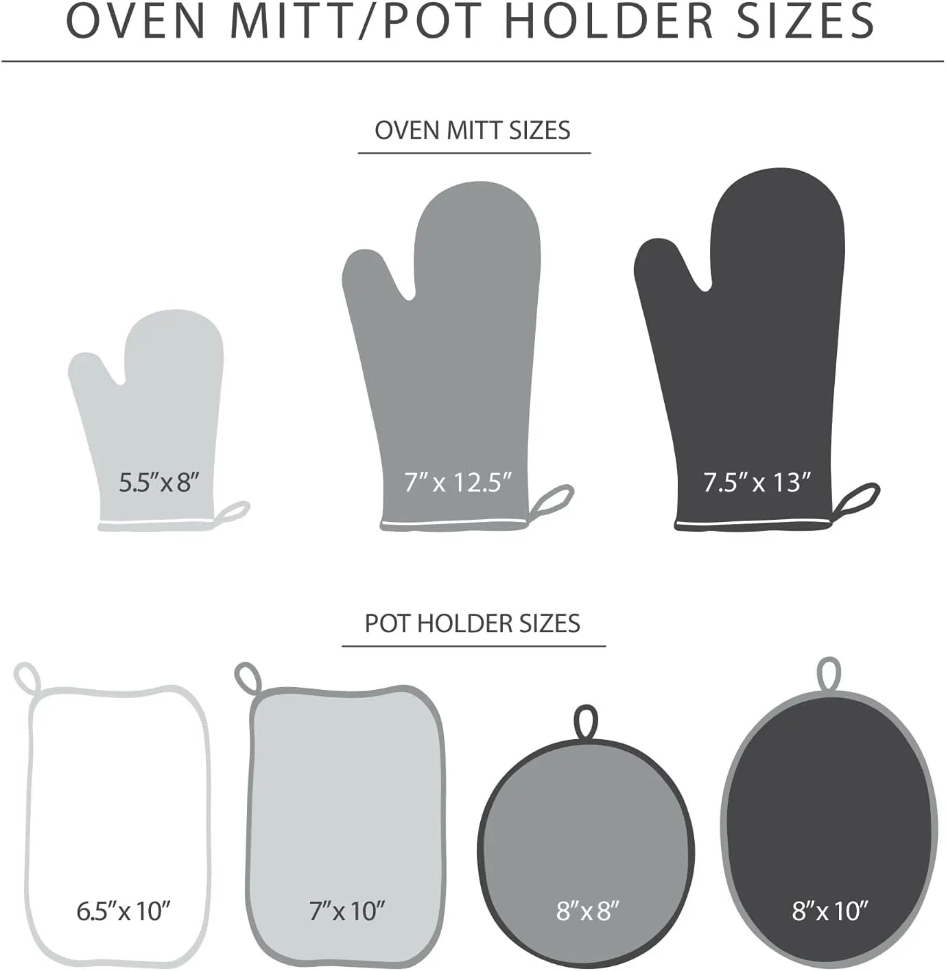 KitchenAid Ribbed Soft Silicone Oven Mitt Set, Blue Willow 2 Count , 7.5"x13"