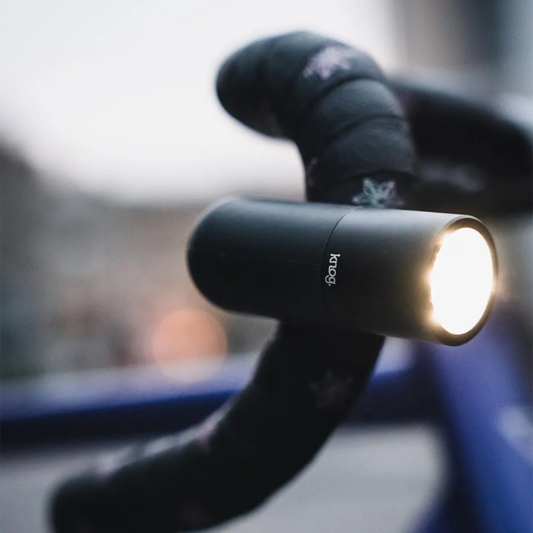 Knog Plug Bike Light - Side Visibility, USB Rechargeable, Headlight/Taillight