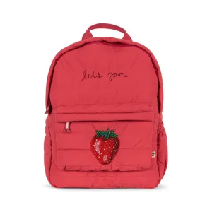 KONGES SLOJD JUNO SPARKLE BACKPACK: RASPBERRY WINE