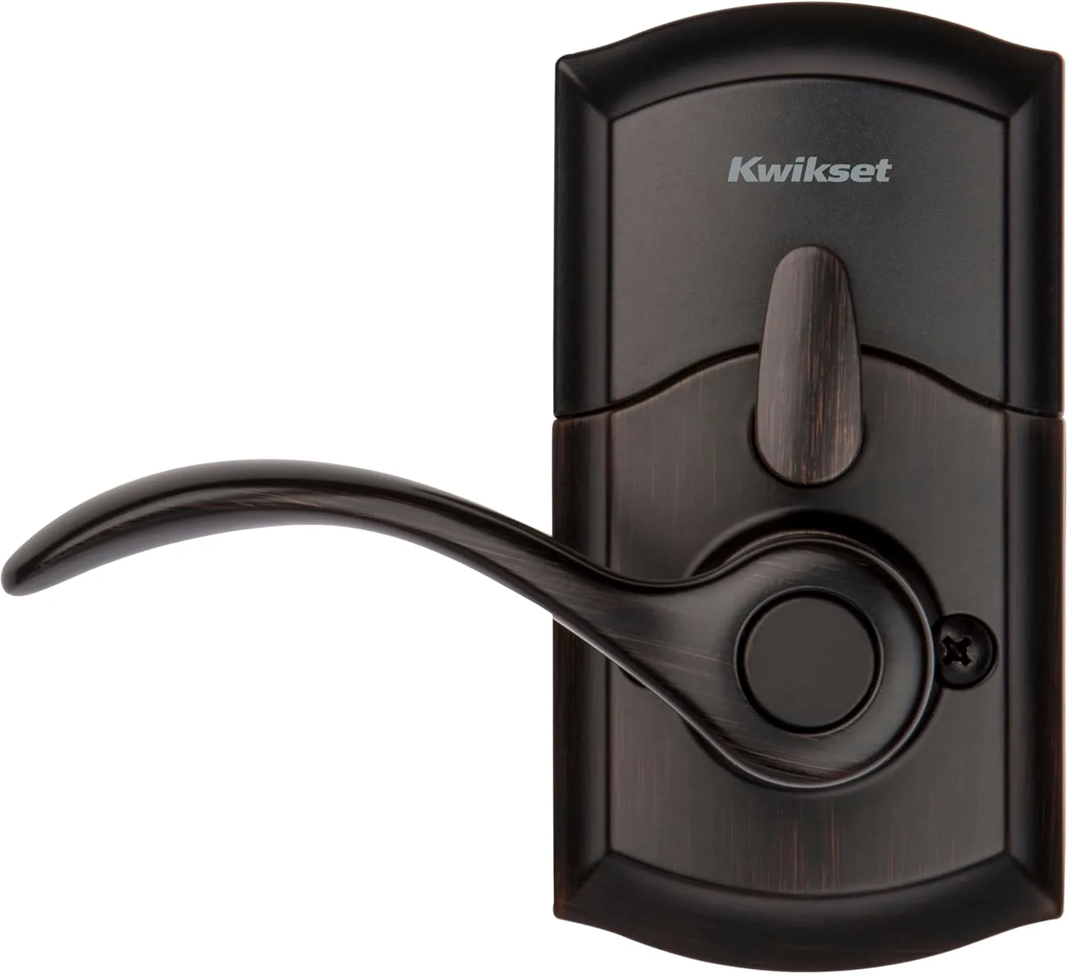Kwikset SmartCode 955 Pembroke Light Commercial 10-Button Keypad Electronic Lever, Featuring Convenient Keyless Entry, 3-Year Batter Life and High Traffic Durability Venetian Bronze