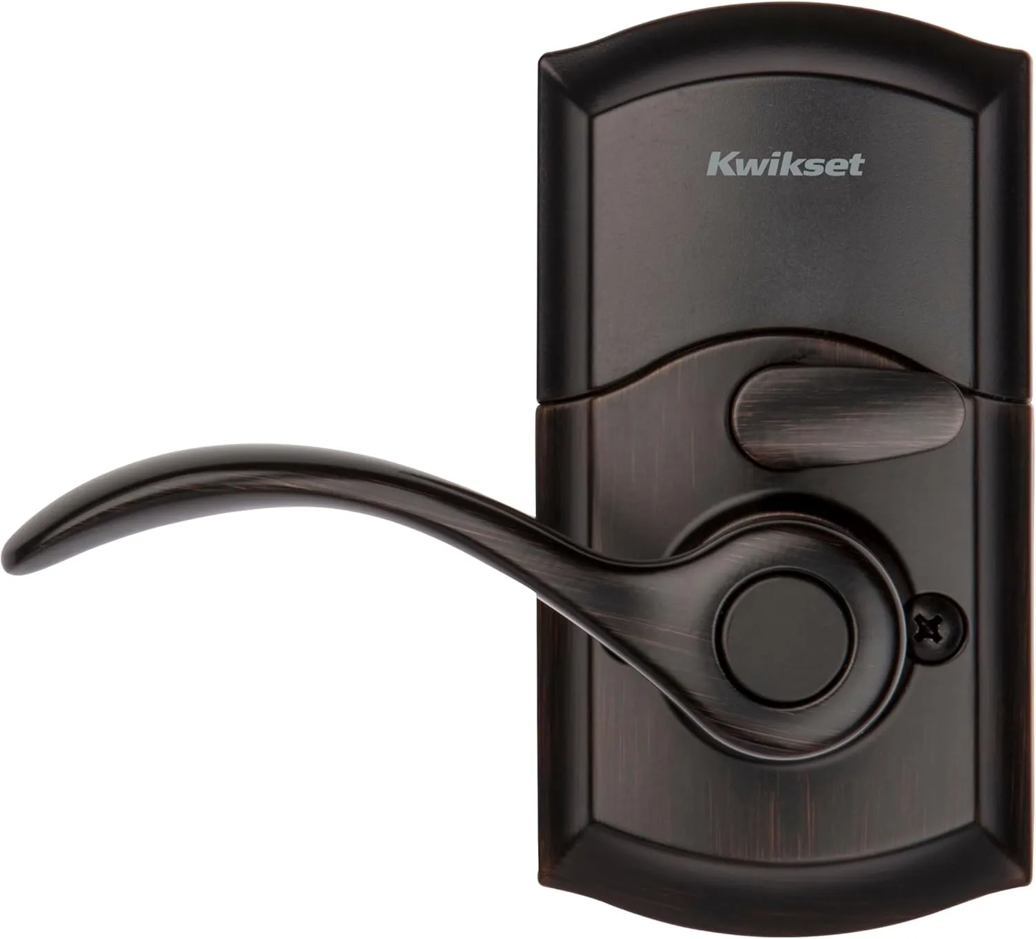 Kwikset SmartCode 955 Pembroke Light Commercial 10-Button Keypad Electronic Lever, Featuring Convenient Keyless Entry, 3-Year Batter Life and High Traffic Durability Venetian Bronze
