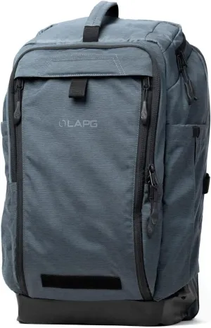 LAPG Terrain Stealth Backpack, Covert & Durable EDC Knapsack, Low Profile Tactical Backpack - Heather Midnight