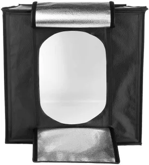 LARGE 80cm Photography Studio Portable LED Light Tent Photo Box   Backdrops