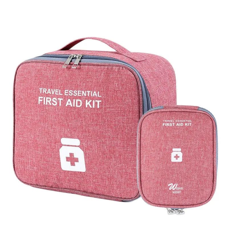 Large-Capacity Travel Essential First Aid Kit Medical Storage Bag