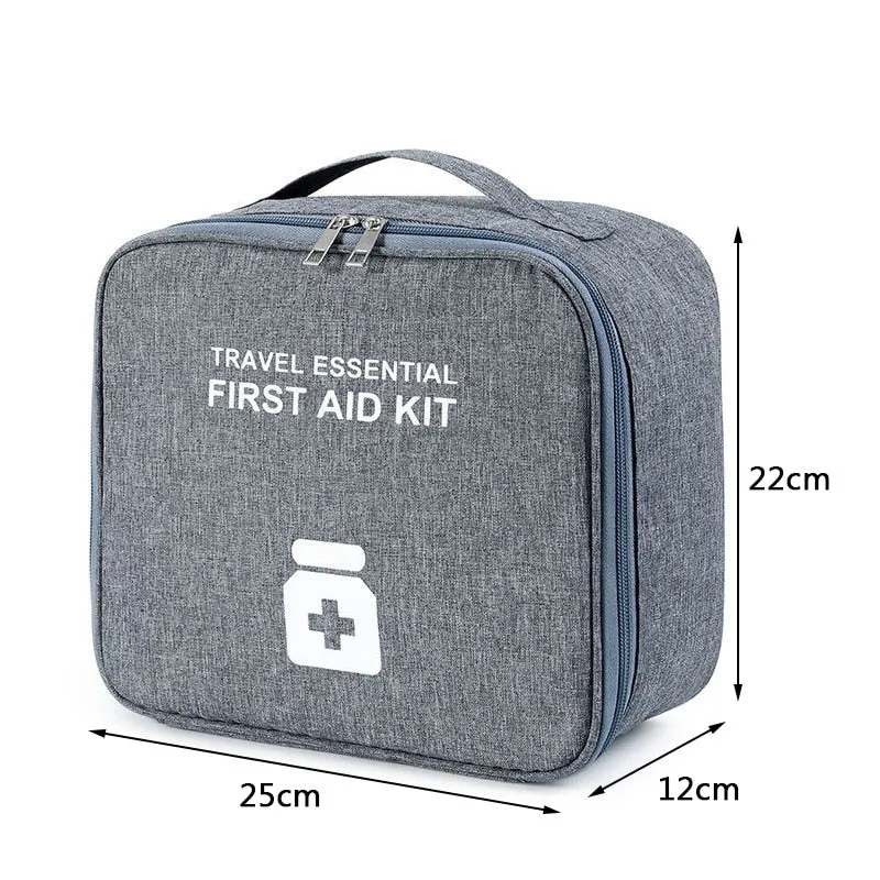 Large-Capacity Travel Essential First Aid Kit Medical Storage Bag