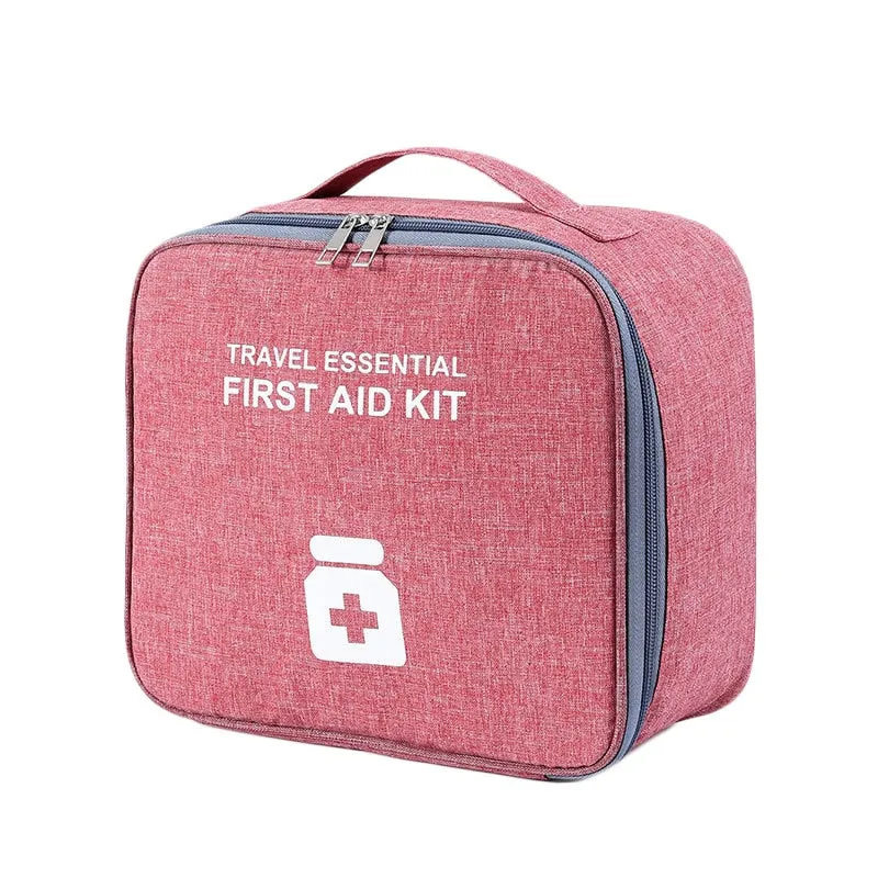 Large-Capacity Travel Essential First Aid Kit Medical Storage Bag