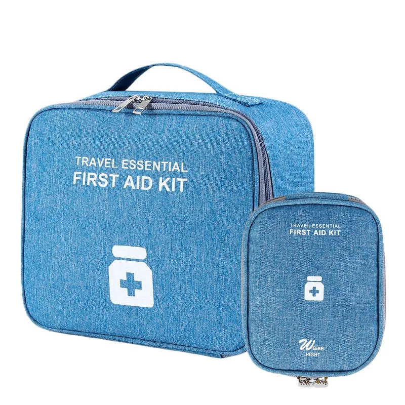 Large-Capacity Travel Essential First Aid Kit Medical Storage Bag