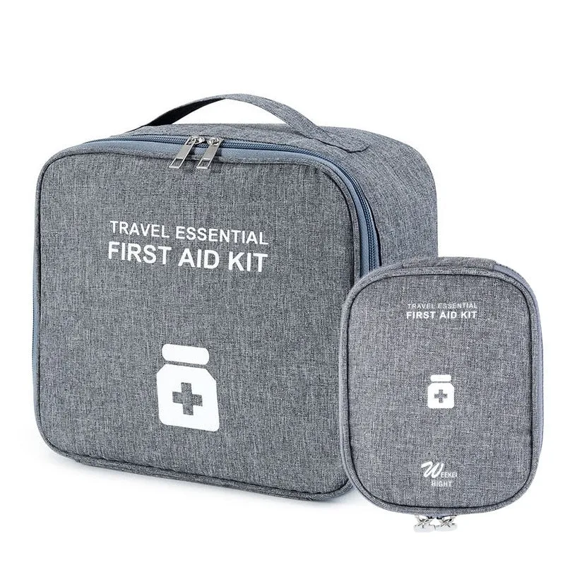 Large-Capacity Travel Essential First Aid Kit Medical Storage Bag