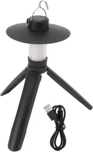 LED Camping Light USB Charging Magnetic Suction Tent Light Outdoor Hanging Emergency Lamp with Tripod