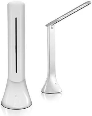 LED Desk Lamp (3 Modes, Touch Control) - Office Lamp for Reading, Studying, USB Rechargeable