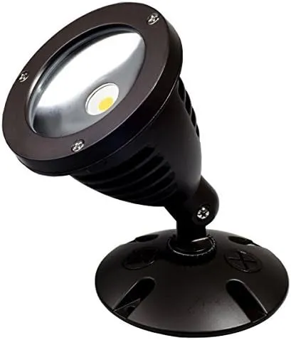 LED Flood Light, Security Light, Spot Light 13.5W(100W Halogen Bulb Equivalent), Waterproof IP65, 1000lm, 3000K, Adjustable Head, ETL Listed, Brown