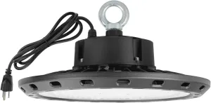 LED High Bay Light 100W 14,000lm 5000K Daylight White,ETL Certified LED Warehouse Light