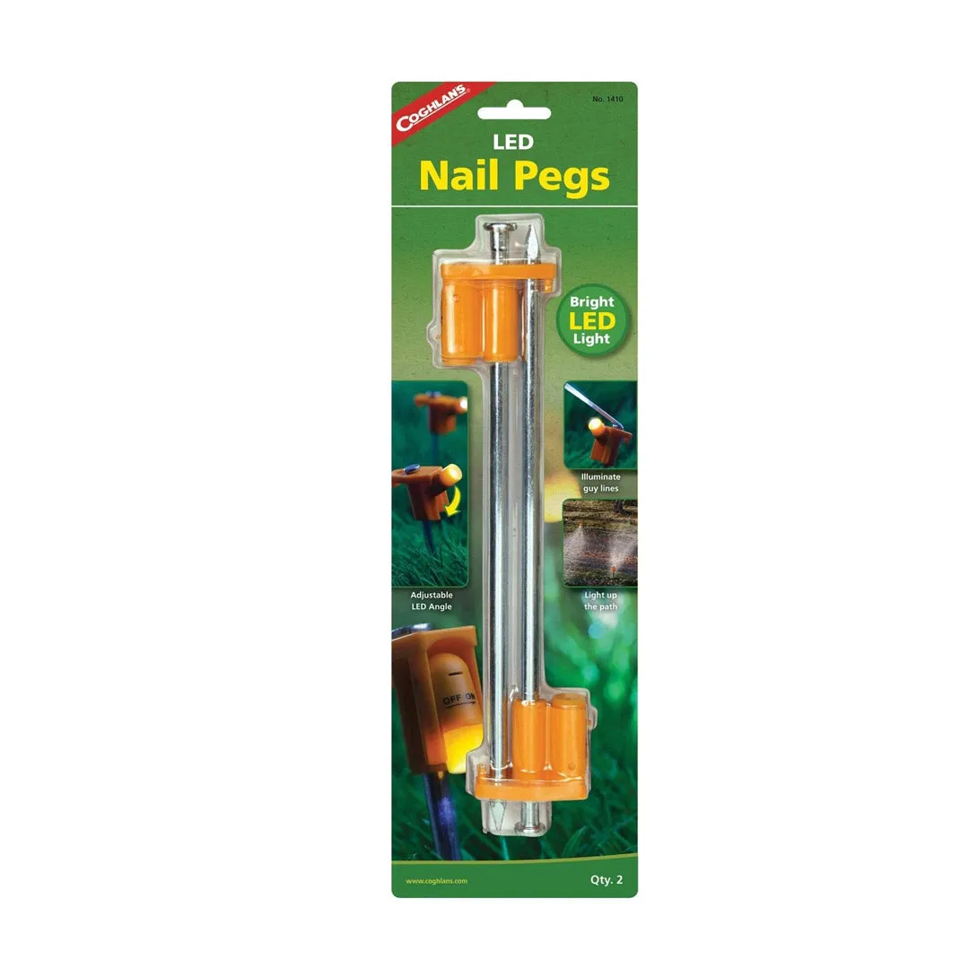LED Nail-In Tent Peg - 10"