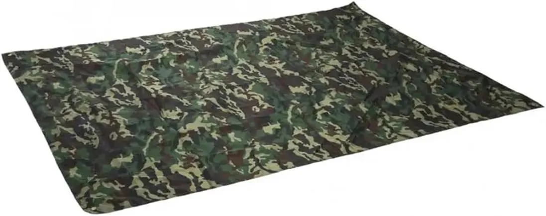 LeosHi Camouflage Shelter Tourist Awning Canopy Tarp Tent Shade Ultralight Garden Canopy Sunshade Outdoor Camping Hammock(3x2.9m)
