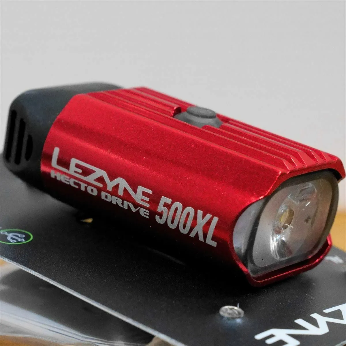 LEZYNE Hecto Drive 500XL Bicycle Headlight LED Front Bike Light, Red