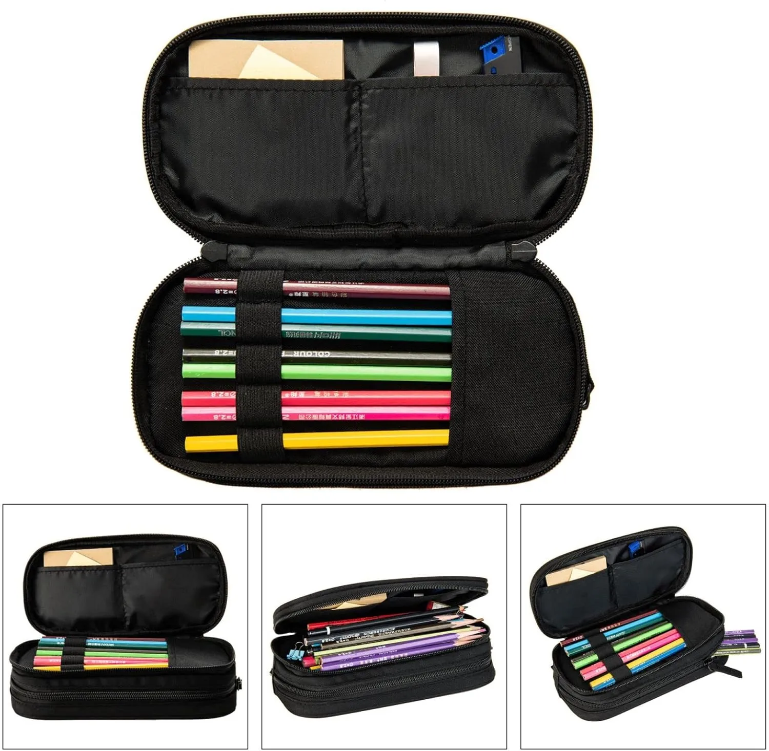 Lightweight Backpack For Unisex Bookbag Backpack With Insulated Lunch Tote & Pencil Case BookBag Set (Compatible With Pink Flamingos)