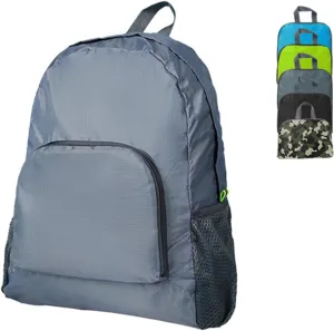 Lightweight Packable Foldable Backpack for Travel & Hiking - Outdoor Backpack for Women & Men (Gray)