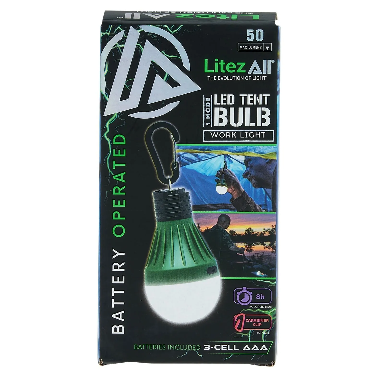 LitezAll PortaBulb® with Carabiner