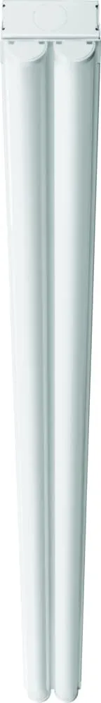Lithonia Lighting 4ft Light Fixture, LED Strip Light, MVOLT, 4000K Cool White Light 4-Foot, 2-Light, White (MNSL L48 2LL MVOLT 40K 80CRI M6)