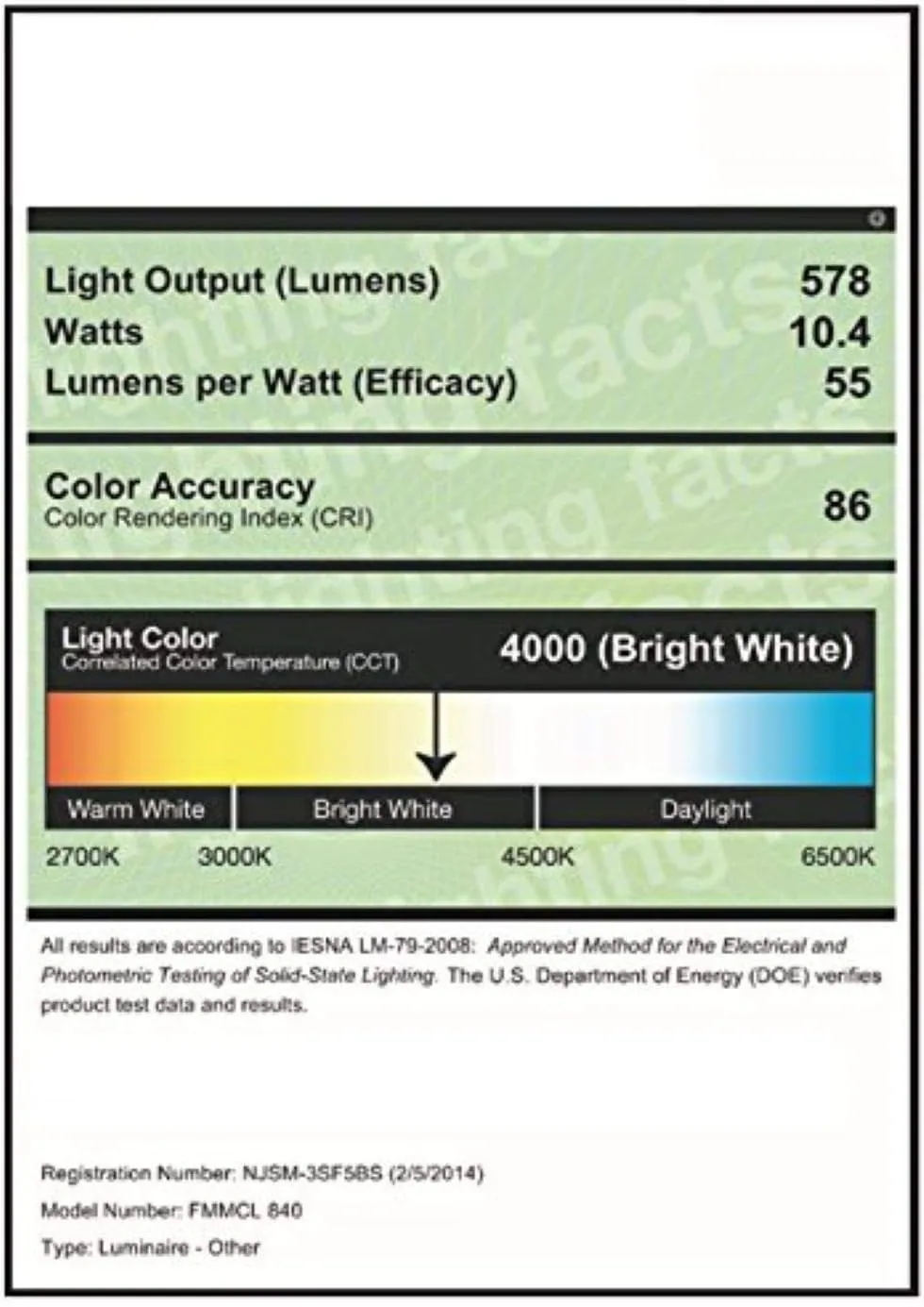 Lithonia Lighting 7 Inch Flush Mount LED Ceiling Light with Motion Sensor,120 Volts, 10 Watts, Wet Listed, 575 Lumens, White (FMMCL 840 PIR M4)