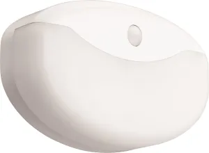 Lithonia Lighting 7 Inch Flush Mount LED Ceiling Light with Motion Sensor,120 Volts, 10 Watts, Wet Listed, 575 Lumens, White (FMMCL 840 PIR M4)