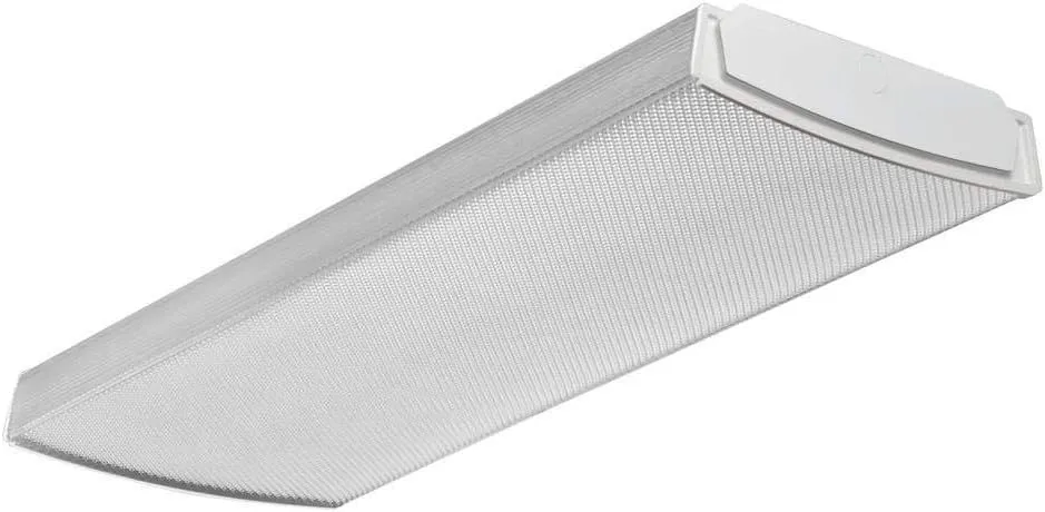 Lithonia Lighting LBL2 LP835 LED Curved Wraparound Ceiling Light, 2-Feet, 2000 Lumens, 3500K, White, 2-Foot