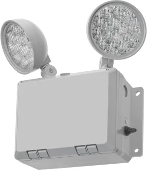 LITHONIA LIGHTING WLTU LED Commercial Emergency LED Light, 240 watts, Gray