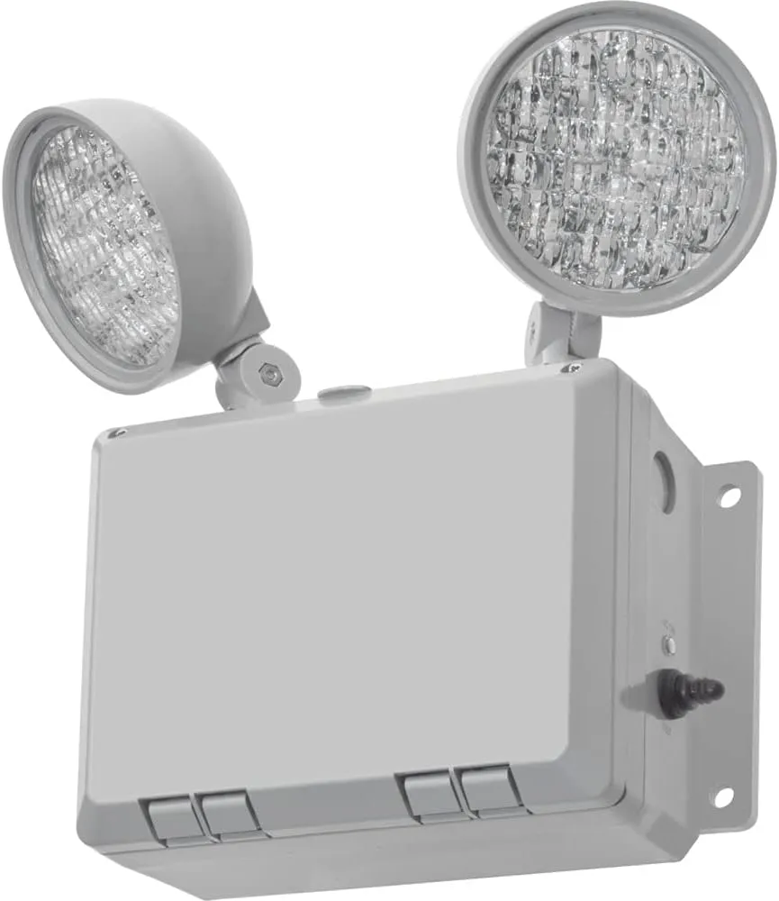 LITHONIA LIGHTING WLTU LED Commercial Emergency LED Light, 240 watts, Gray