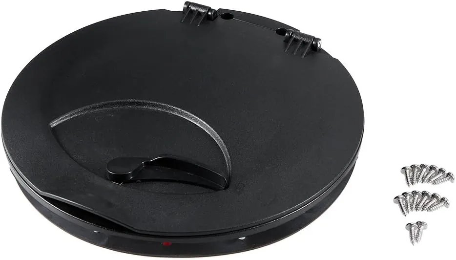 Lixada 6''/9" Deck Plate Hatch Cover Kit with Storage Bag for Marine Inflatable Boat Kayak Rigging