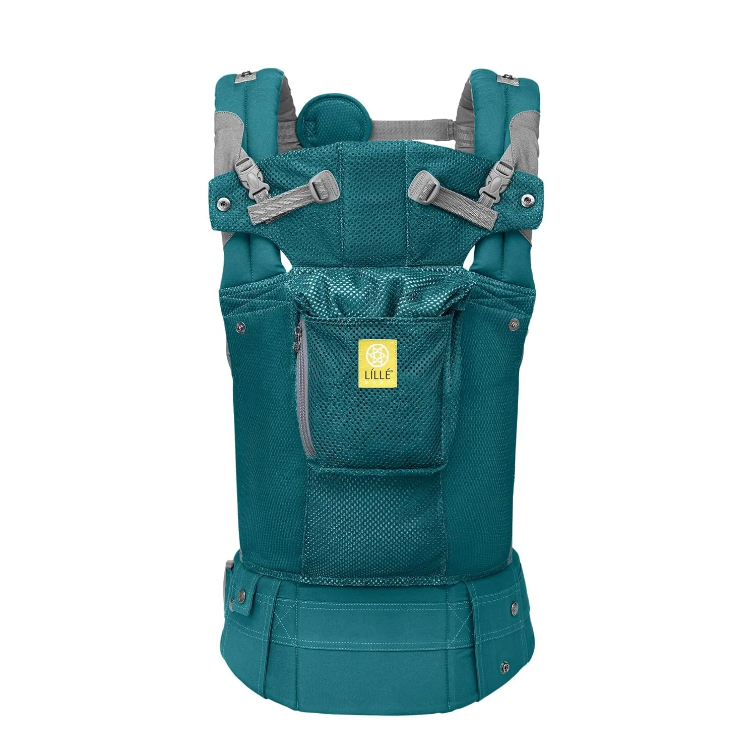 LÍLLÉbaby Complete Airflow Ergonomic 6-in-1 Baby Carrier Infant to Toddler with Lumbar Support (7-45 Pounds), 360 Degree Baby Wearing, Inward and Outward Facing (Pacific Coast)