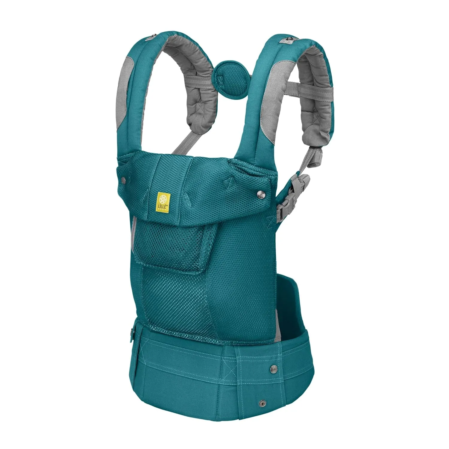 LÍLLÉbaby Complete Airflow Ergonomic 6-in-1 Baby Carrier Infant to Toddler with Lumbar Support (7-45 Pounds), 360 Degree Baby Wearing, Inward and Outward Facing (Pacific Coast)