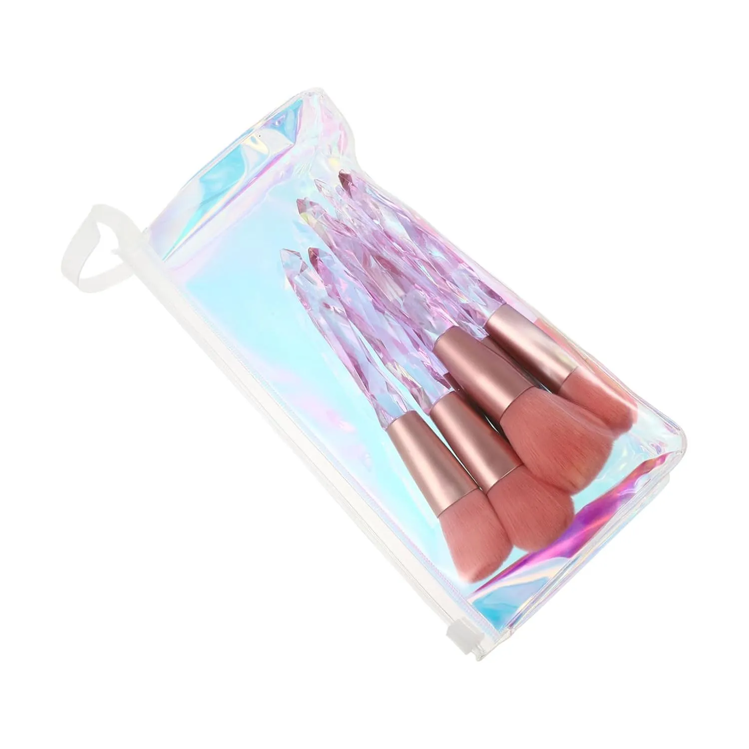 Luxury Makeup Brush Set 10-piece Set Liquid Powder Nose Shadow Eye Face Blusher Beauty Blush Brushes Made of Material and Stylish