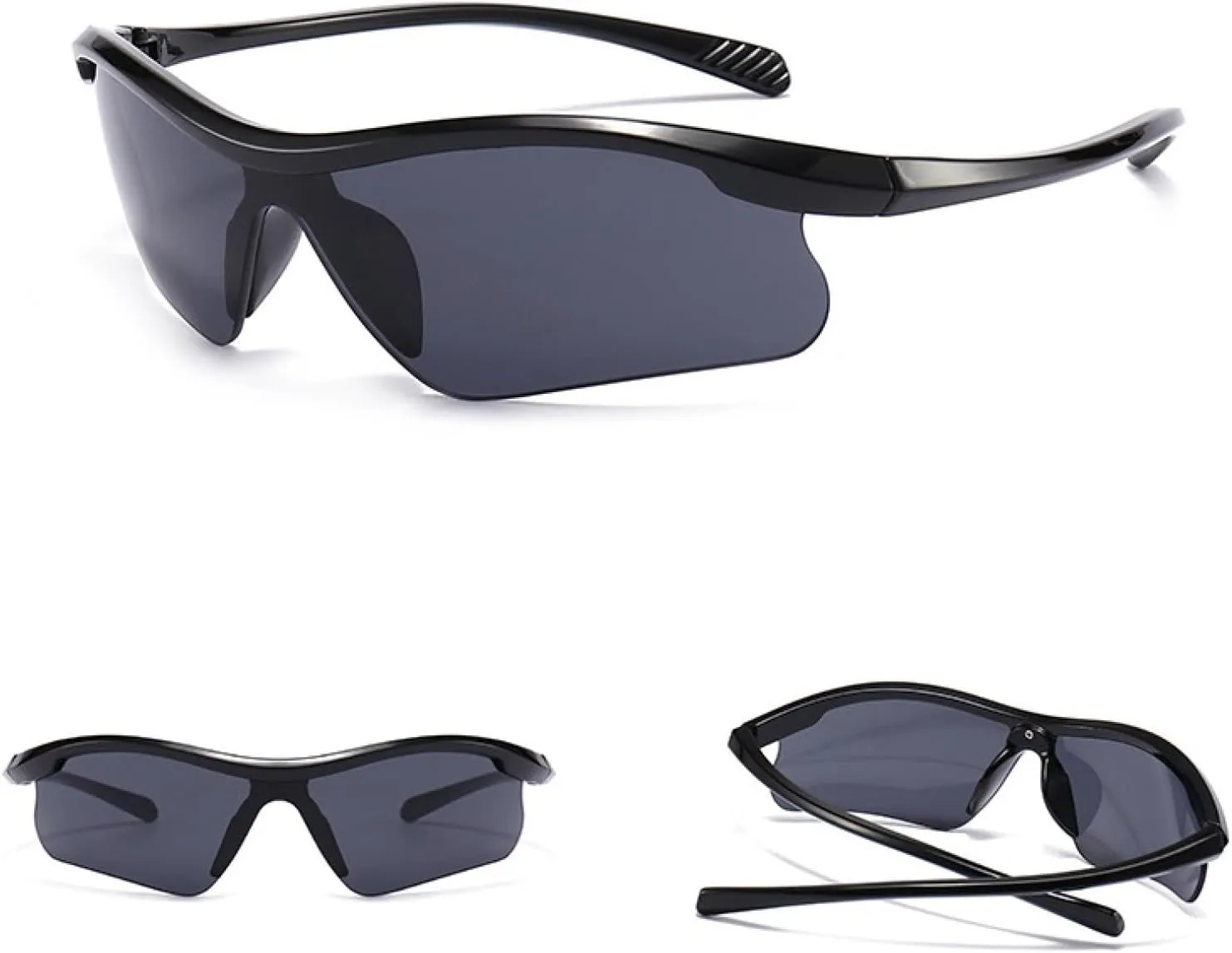 Luxury Punk Sunglasses Women One Piece Sun Glasses Uv400 Unisex Shades Eyewear Fashion Eyeglasses