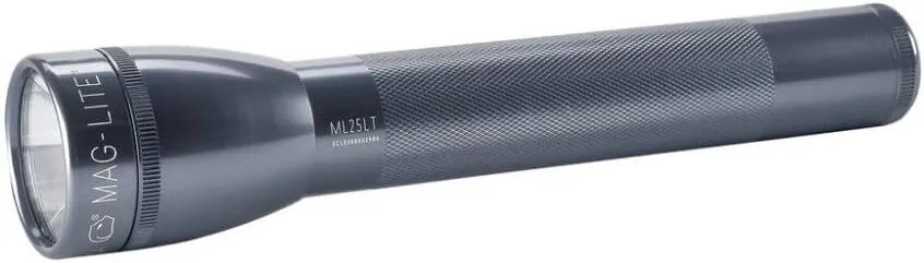 MagLite 3C Cell LED Flash Light, Gray