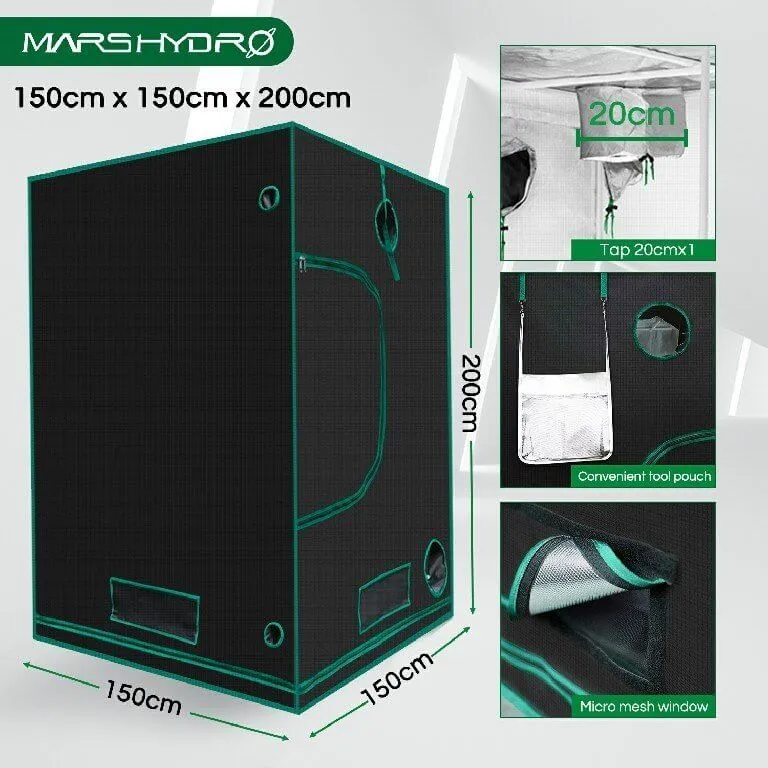 Mars Hydro Smart FC-E 6500 LED 730W 150x150x200cm / auginimo rinkinys