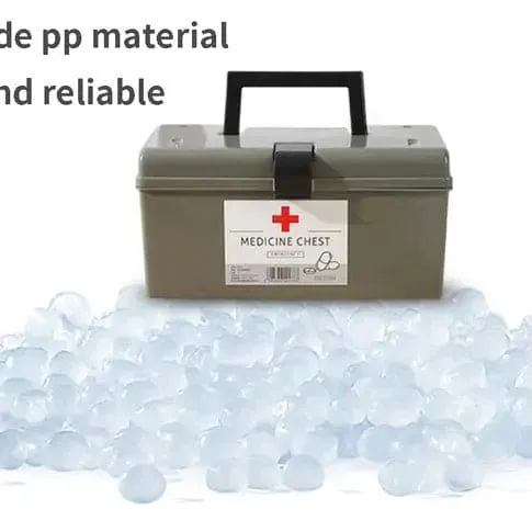 Medicine Cabinet Organizer, Household Large Capacity Medic Box, Portable First Aid Kit Emergency Box, Family Nursing Medicine Box, Dormitory Baby Medicine Storage Box