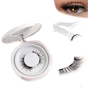 Meylora Magnetic Lashes, Meylora Magnetic Eyelashes (Natural, 2Pairs)