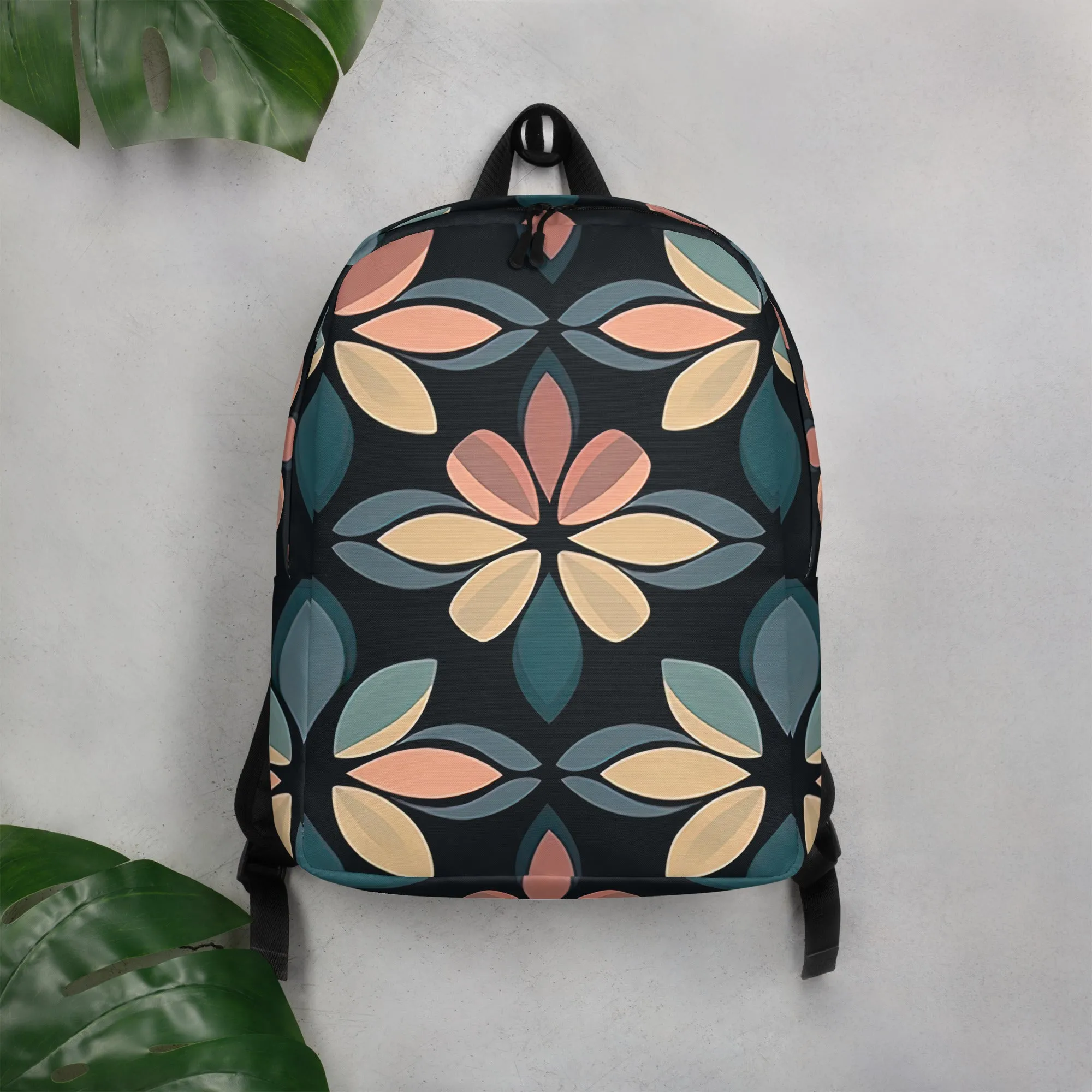 Midnight Bloom - Minimalist Backpack
