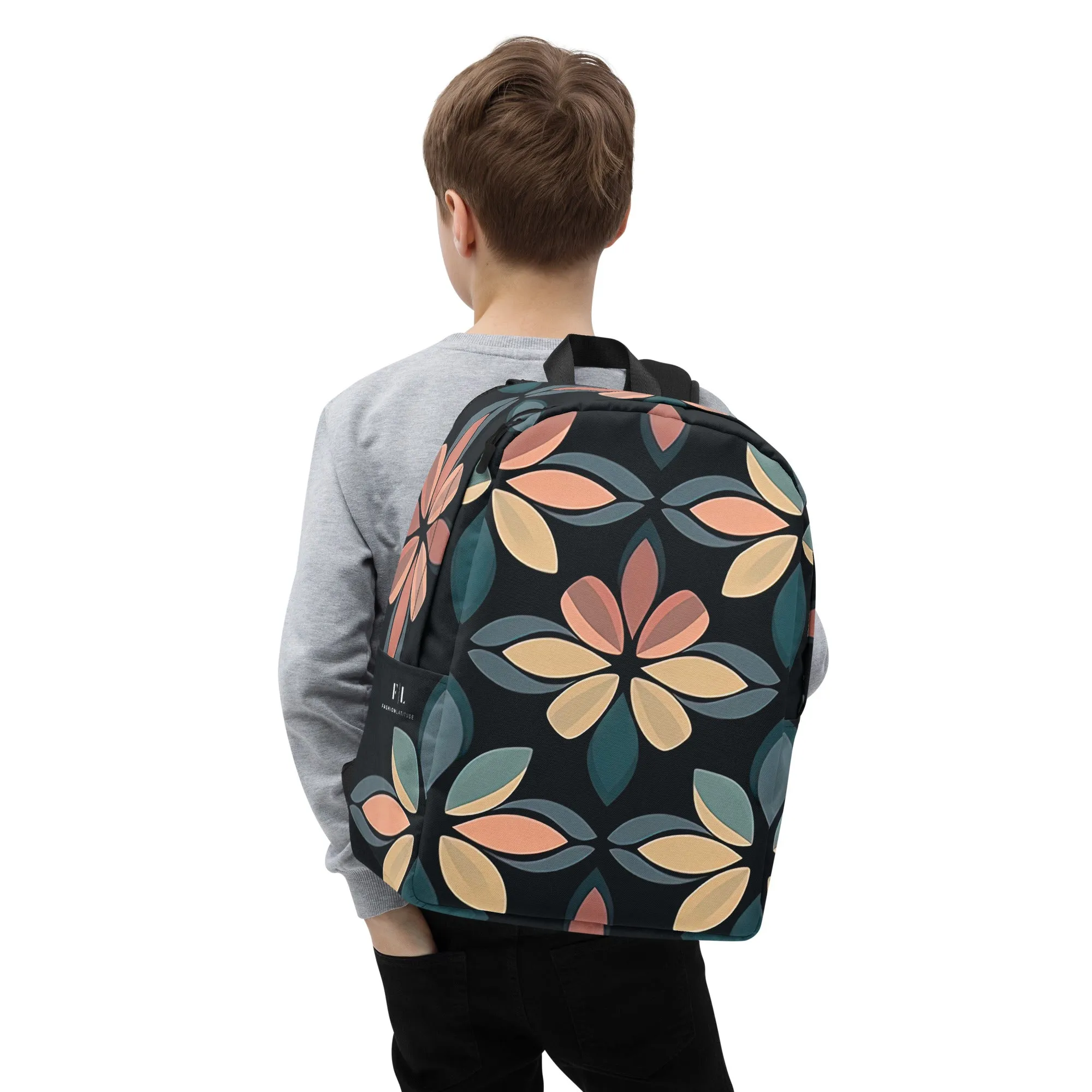 Midnight Bloom - Minimalist Backpack