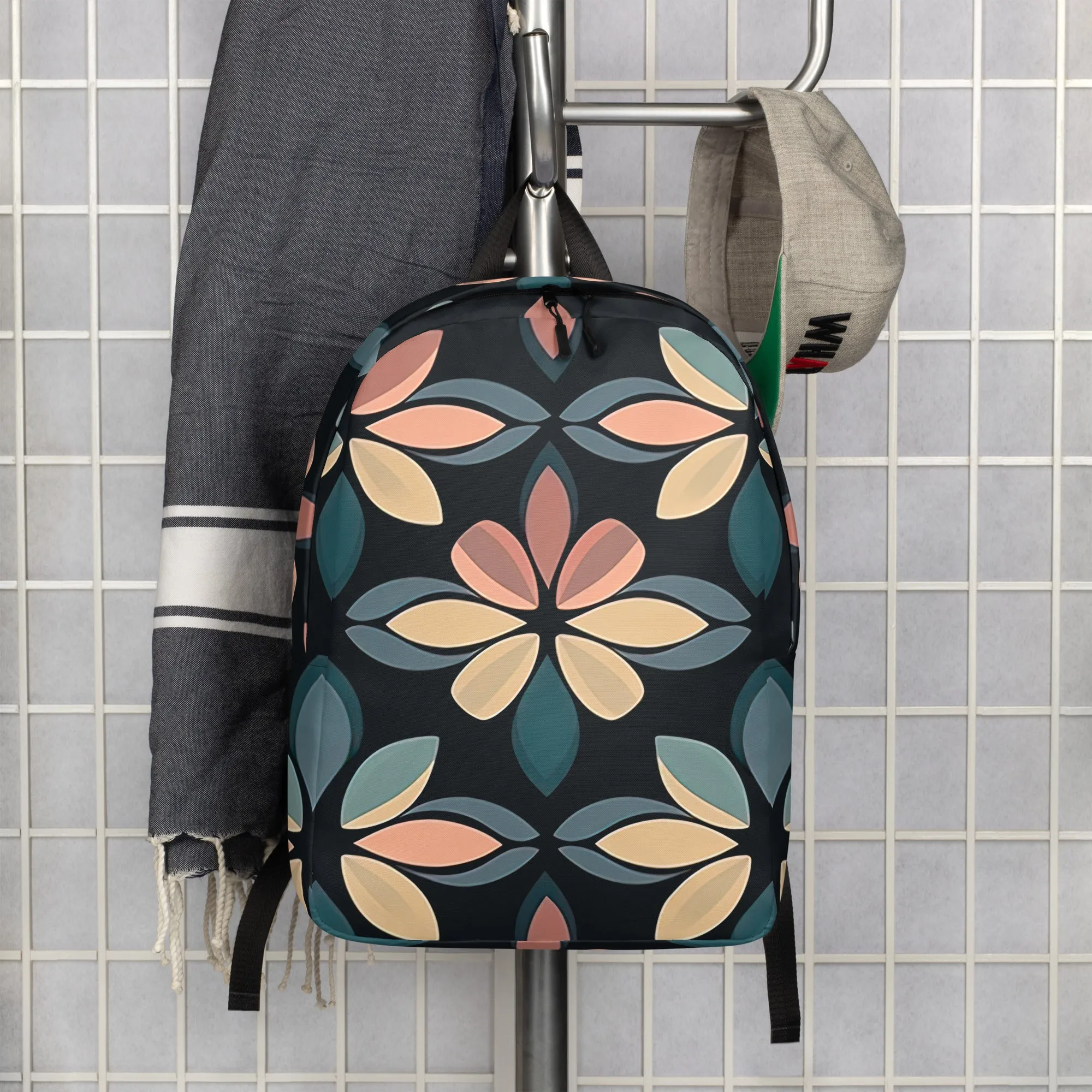Midnight Bloom - Minimalist Backpack