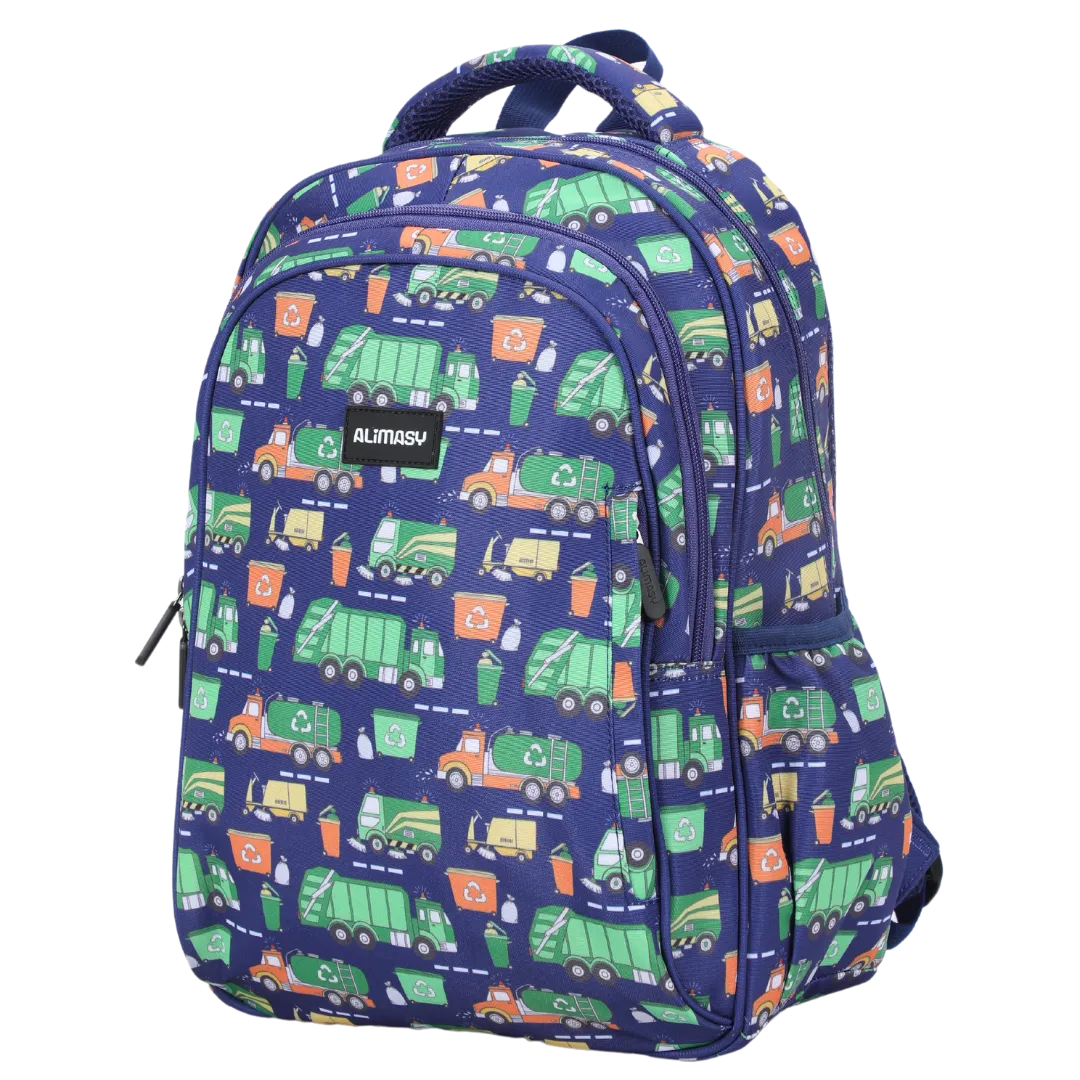 Midsize Kids Backpack - Bin Trucks
