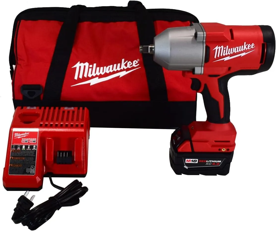 Milwaukee 2666-21B 18V Cordless 1/2" Impact Wrench with Friction Ring Kit