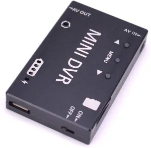Mini DVR FPV Module NTSC/PAL Switchable Built-in Battery Video Audio FPV Recorder for RC Models Racing FPV Drone