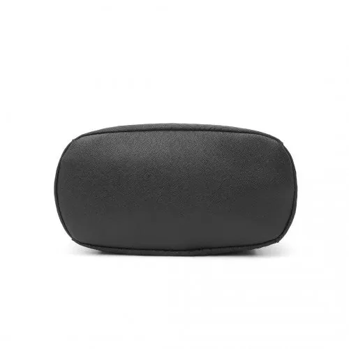 Miss Lulu Lightweight And Elegant Daily Backpack - Black