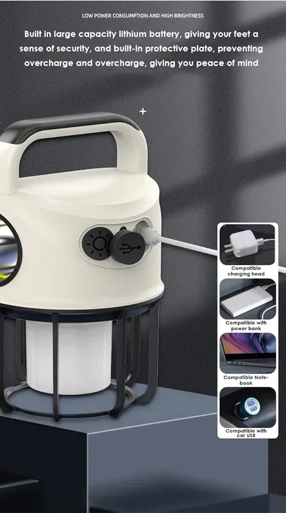 Mode, Portable Torch Epic sale Light Exclusive sale Lighting Camping hiking 4 Camping Lantern Tent with USB Hook, Waterproof Lights Modes, with Rechargeable